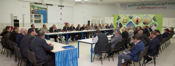 إجتماع المكتب التنفيذي الموسع للاتحاد التونسي للفلاحة والصيد البحري